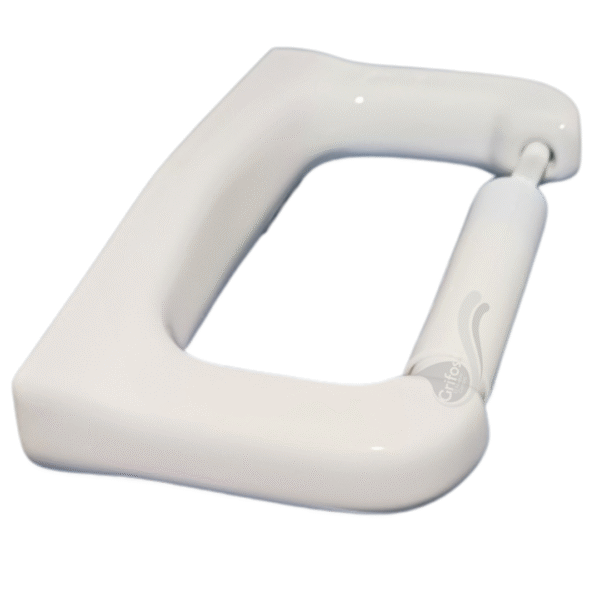 Porta rollo De Porcelana Blanco Corona