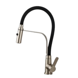 Grifería de Cocina Negra Monocontrol