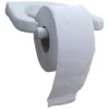 Porta rollo De Porcelana Blanco Corona
