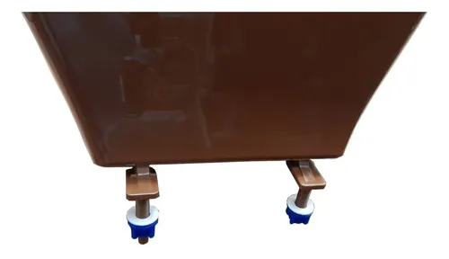 Tapa Asiento Café Oscuro Para Sanitario