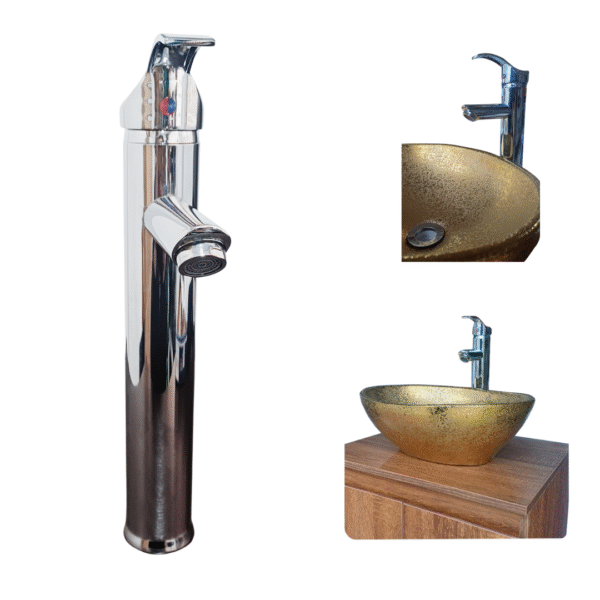 Llave Para Lavamanos Monocontrol Cromada