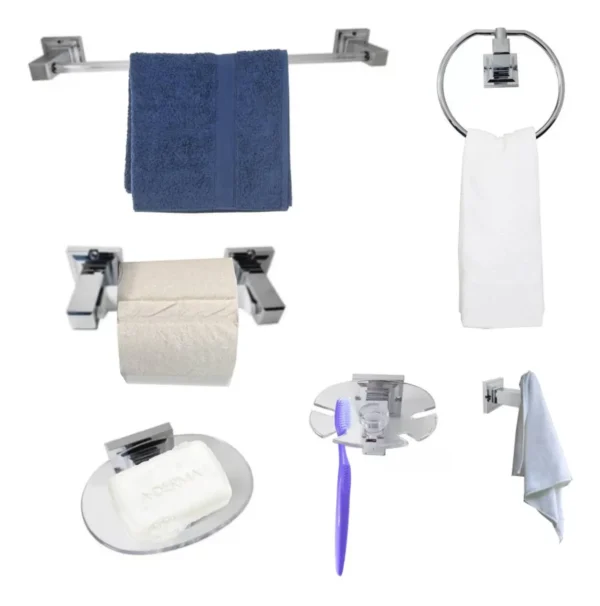 Kit De Accesorios Modernos Para Baño